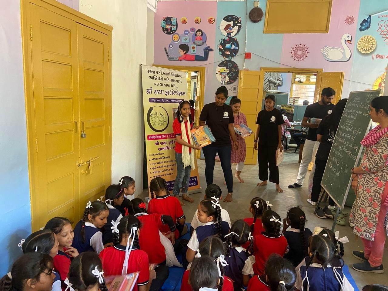 School kit distribution — Child Education