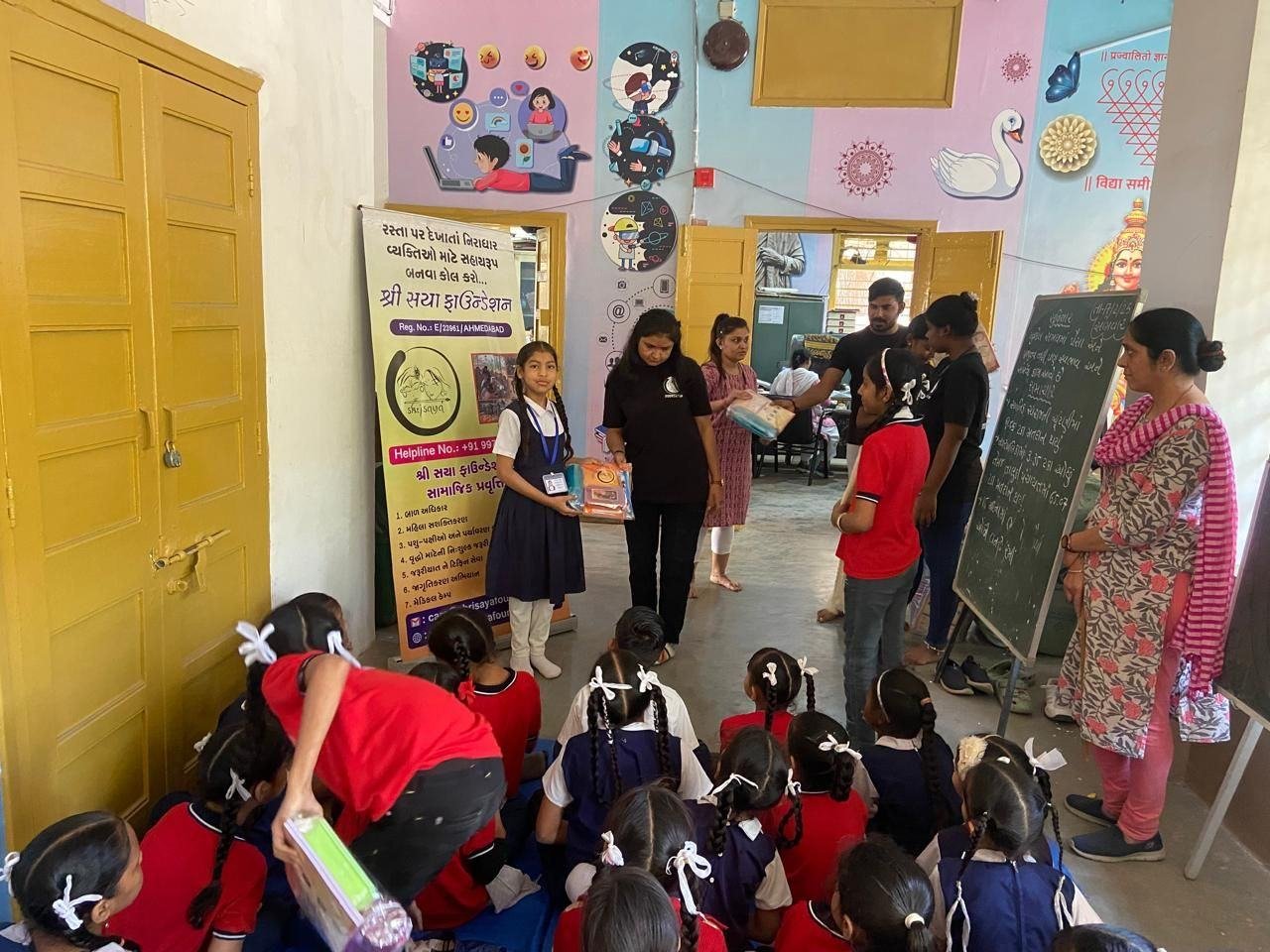 School kit distribution — Child Education