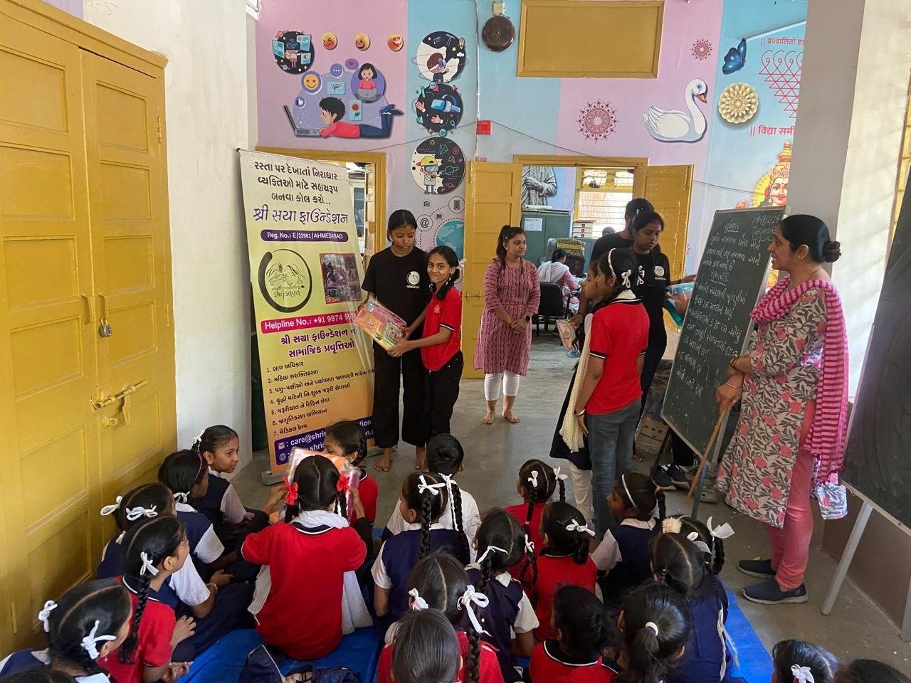School kit distribution — Child Education