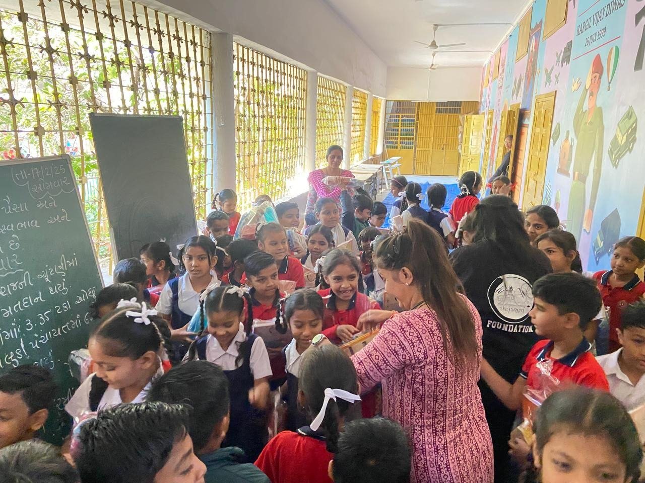 School kit distribution — Child Education
