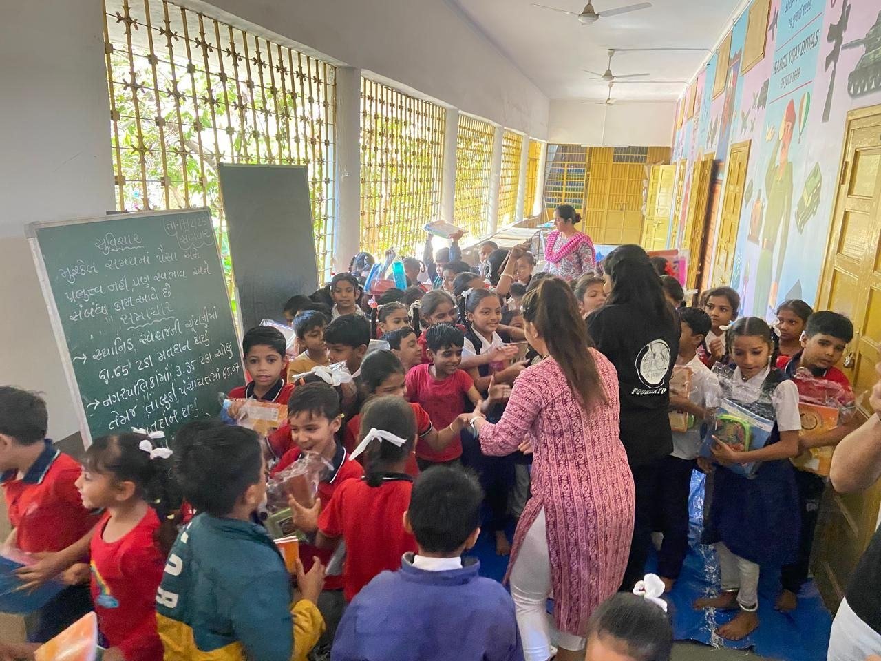 School kit distribution — Child Education