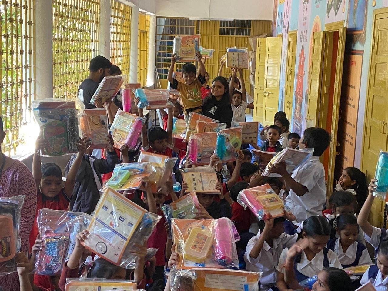 School kit distribution — Child Education