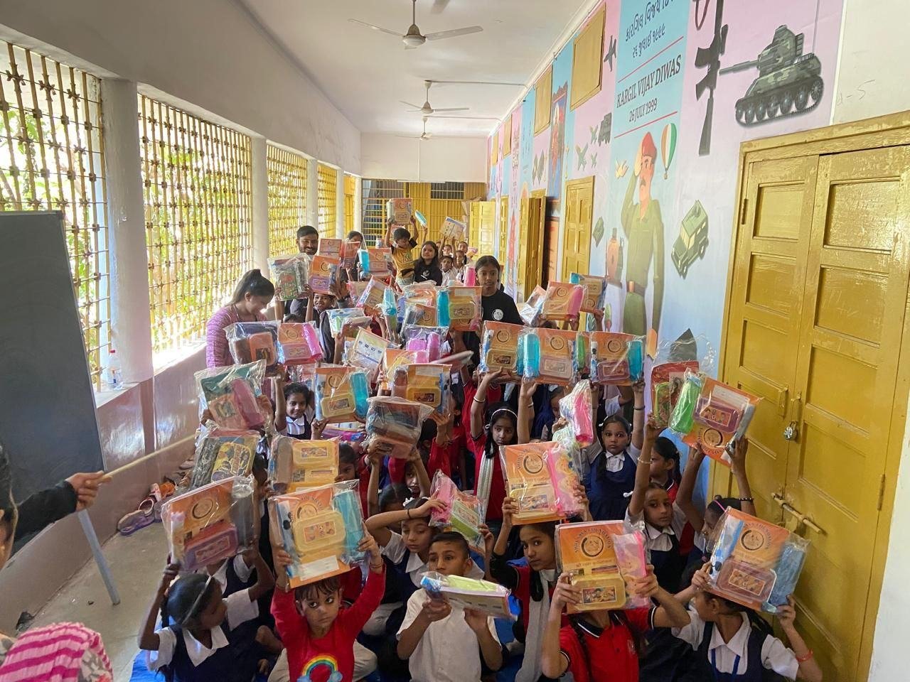 School kit distribution — Child Education