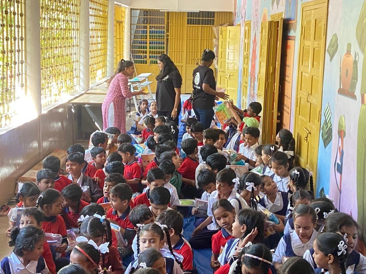 School kit distribution — Child Education
